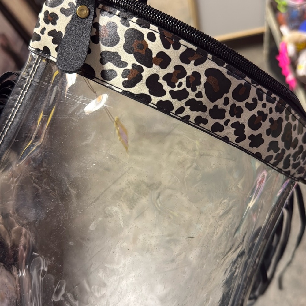 Clear crossbody